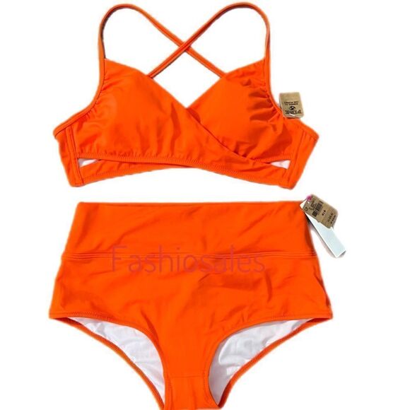 Victorias Secret Swim Body wrap Bikini top Removable Padding Shortie Bottom Set - Picture 4 of 12